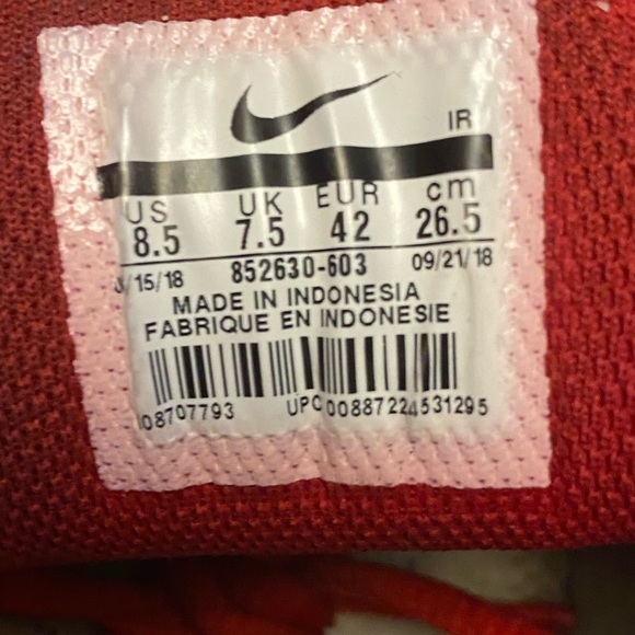 Nike Air Max Plus TN “BRED” Men’s 8.5 - Picture 6 of 6